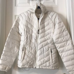 White / Cream Winter Coat Parka